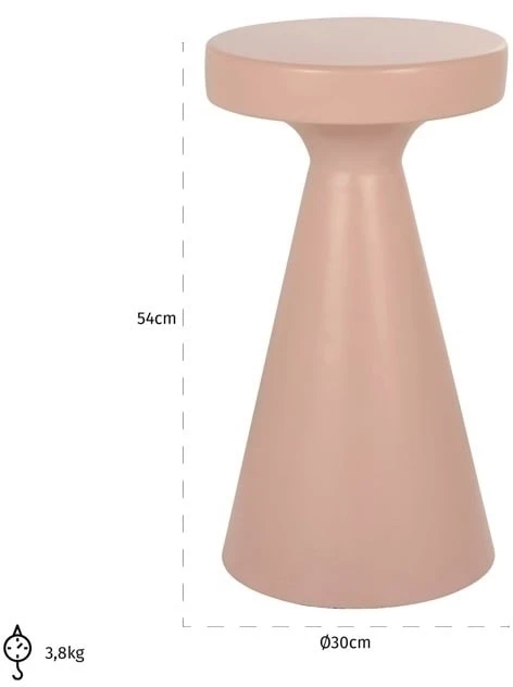 Staliukas KIMBLE 30, rožinis