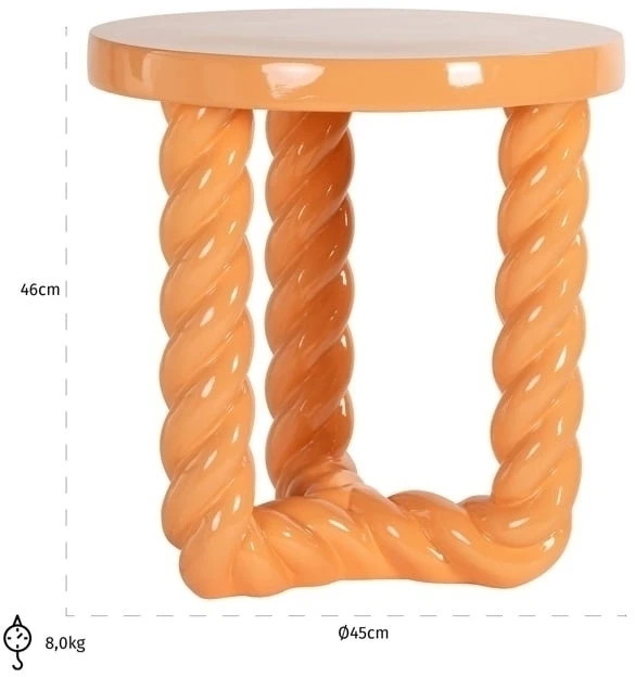 Staliukas ROSLY, oranžinis
