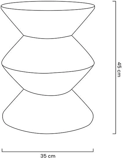Staliukas TURN, baltas