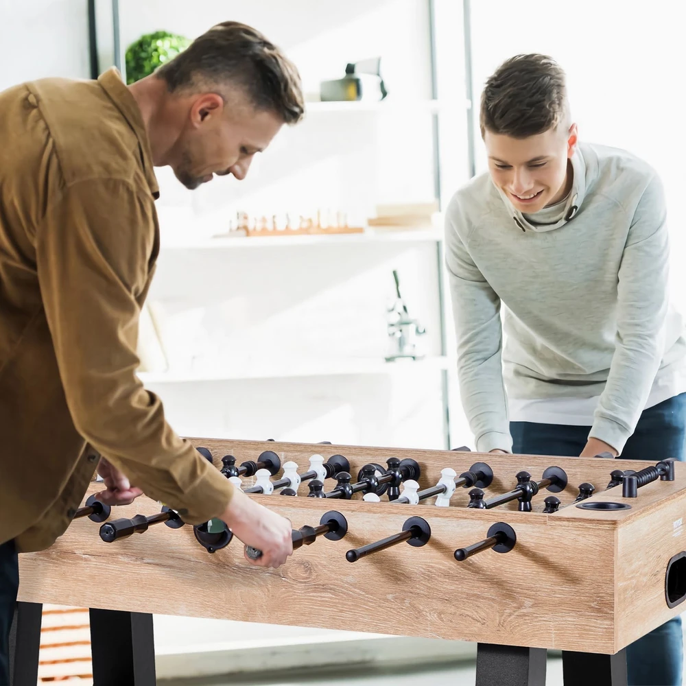 Vevor 140 cm stalo futbolo žaidimų stalas namams