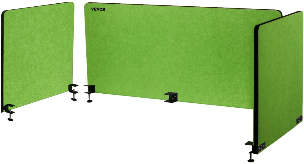 VEVOR Darbo stalo pertvara 152 cm akustinė panelė