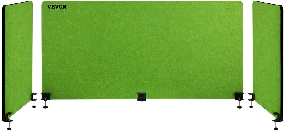 VEVOR Darbo stalo pertvara 152 cm akustinė panelė
