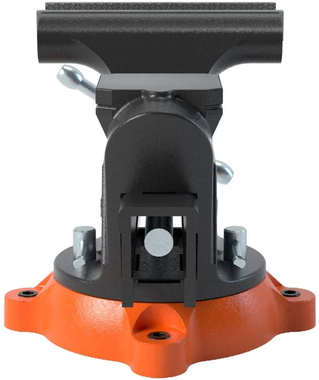 VEVOR 6" spaustuvas su priekalu ir 360° reguliuote