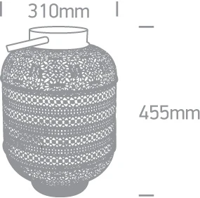 Stalo šviestuvas, E27, sendintos bronzos sp., 61050A