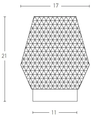 Stalo šviestuvas, E27, žalvario sp., 20251