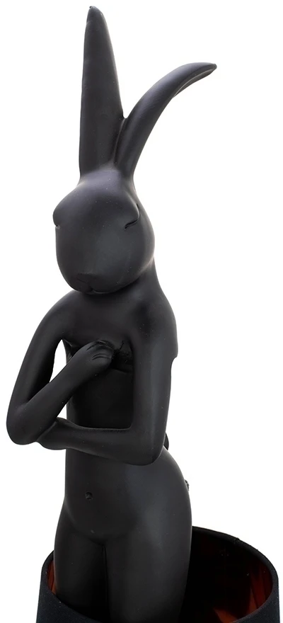 Stalo šviestuvas RABBIT, E14, juodas
