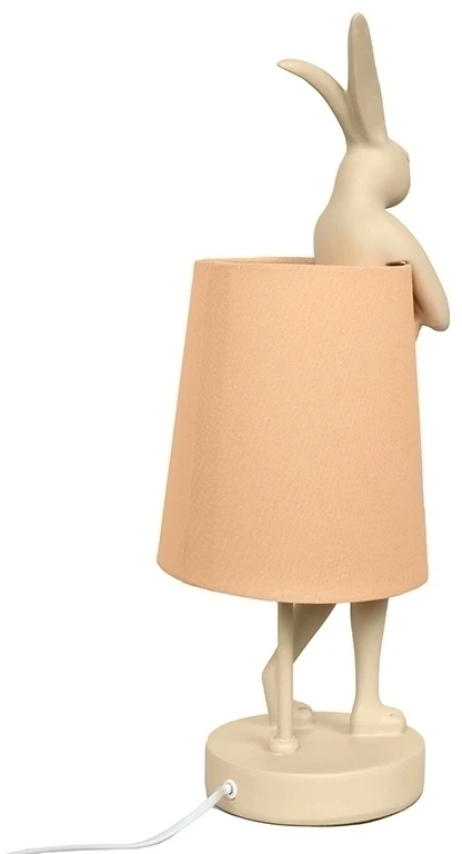 Stalo šviestuvas RABBIT, E14, rausvas