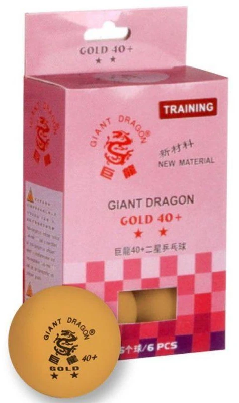 Stalo teniso kamuoliukai SMJ Gold Star, 6vnt., oranžiniai