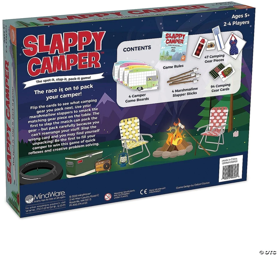 Stalo žaidimas „Slappy camper“