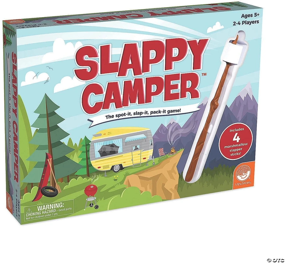 Stalo žaidimas „Slappy camper“