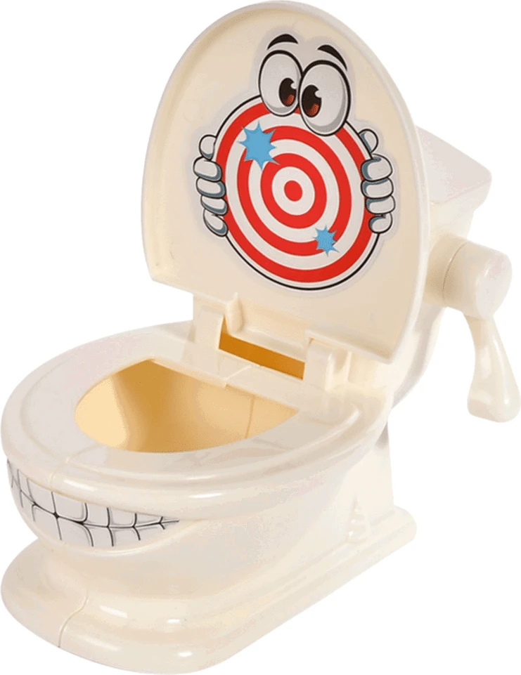 Lean Toys Interaktyvus žaidimas vaikams - tualeto katapulta