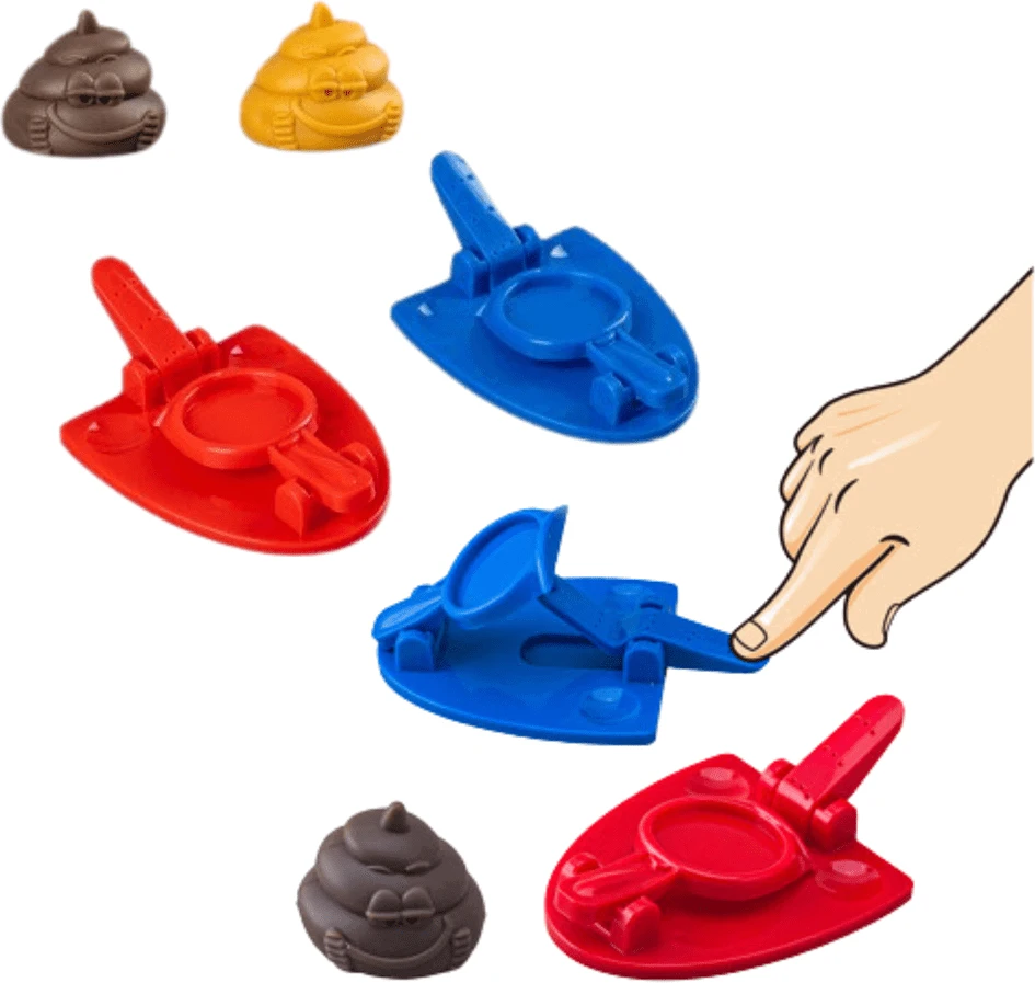 Lean Toys Interaktyvus žaidimas vaikams - tualeto katapulta
