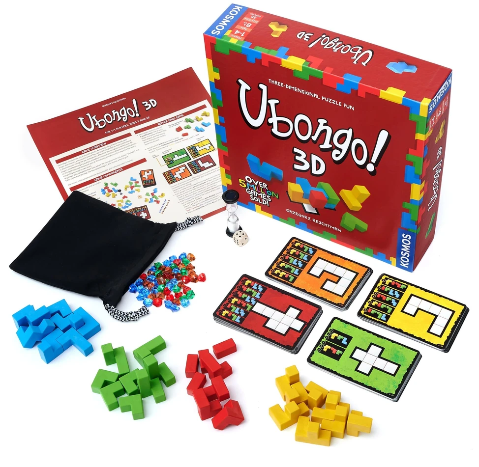 Stalo žaidimas Ubongo 3D