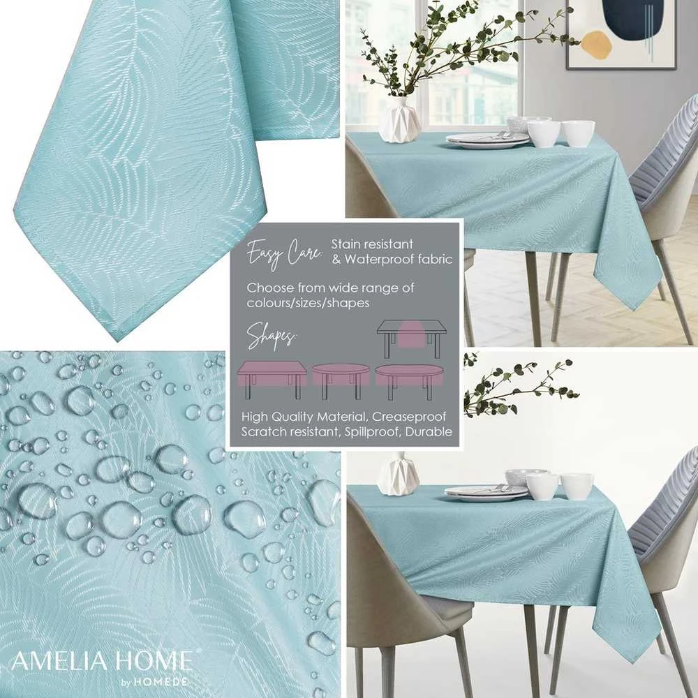 AmeliaHome Staltiesė 110×110 cm mėlyna AH GAIA