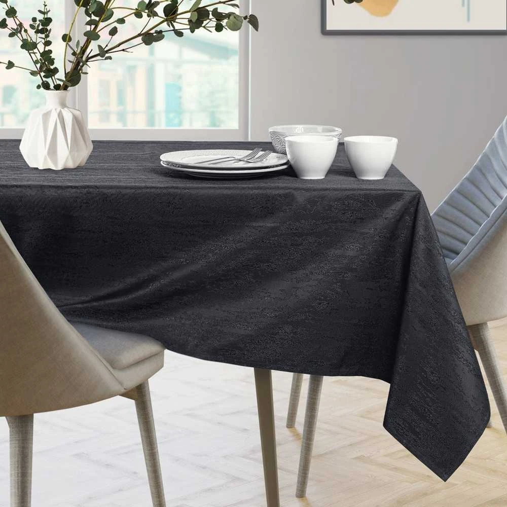 AmeliaHome Staltiesė 110×200 juoda AH VESTA