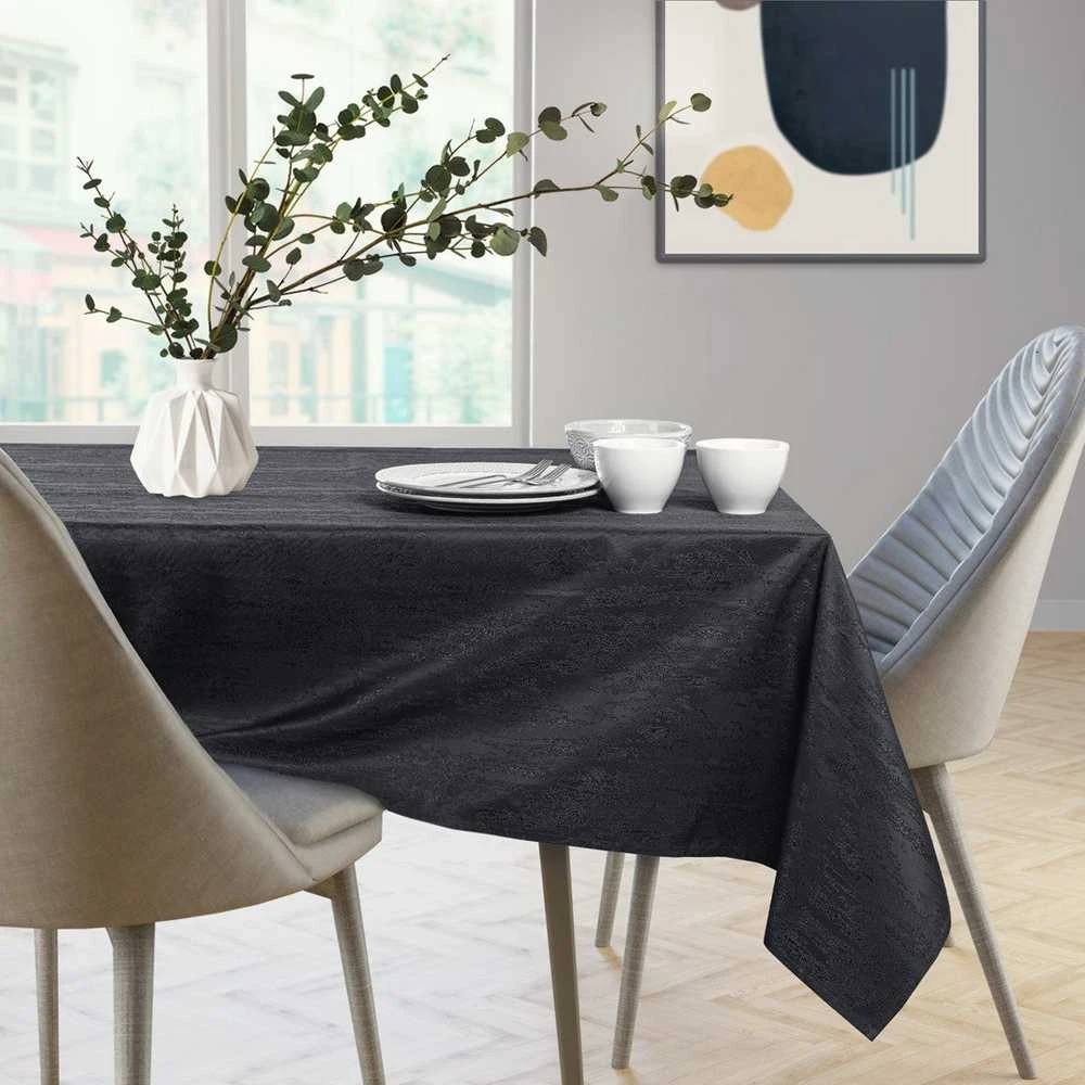 AmeliaHome Staltiesė 110×200 juoda AH VESTA