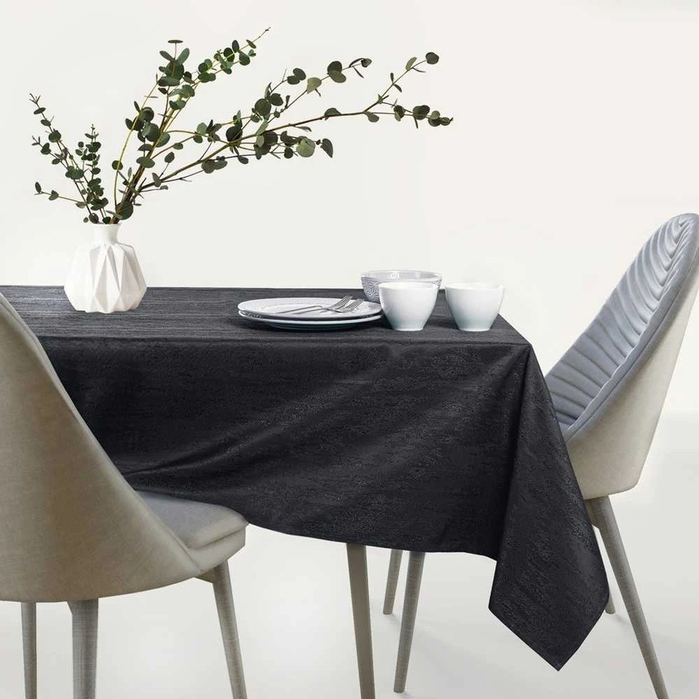 AmeliaHome Staltiesė 110×200 juoda AH VESTA