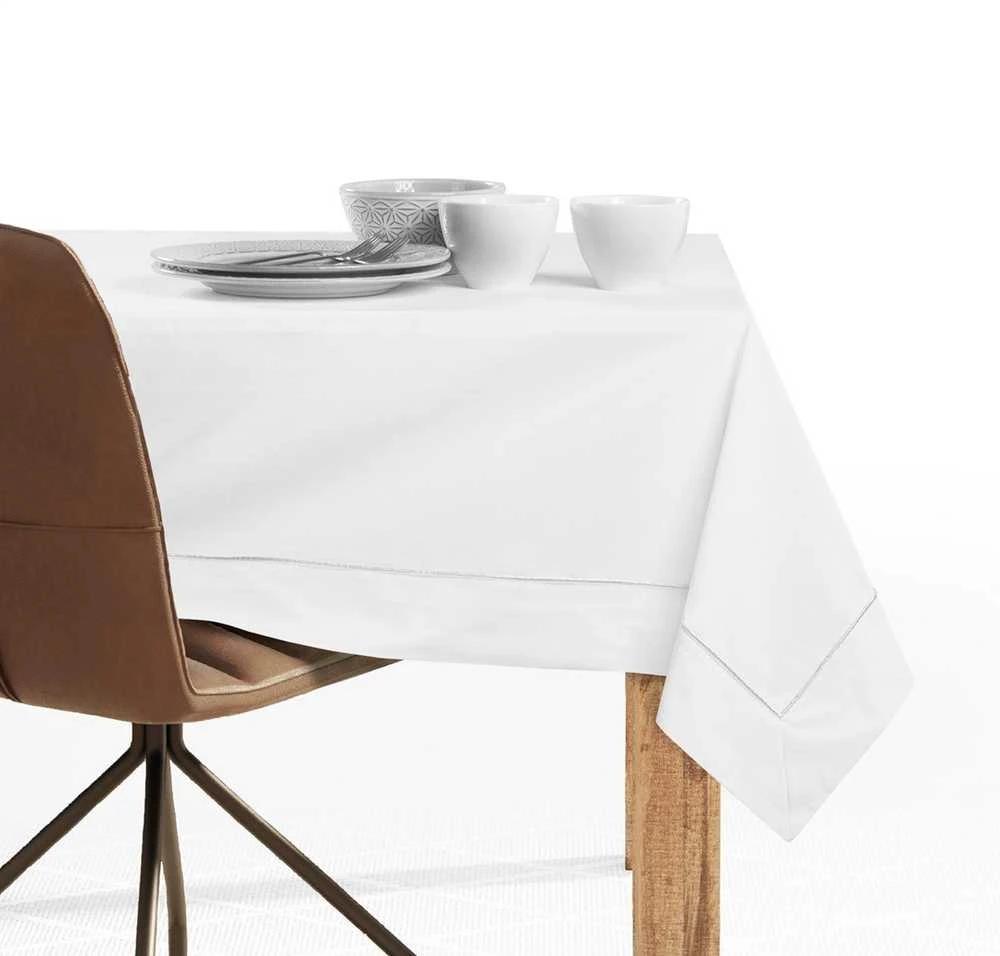 DecoKing Staltiesė 110×240 cm balta