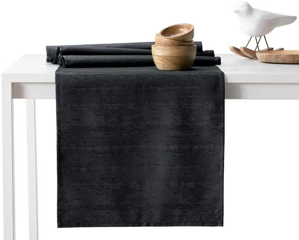 Staltiesė 115×250 + 35×250 juoda AH VESTA