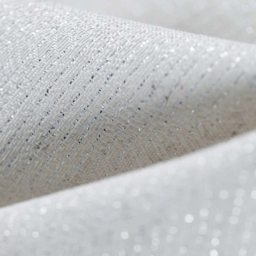 Staltiesė 115×300 + 35×300 cm kreminės spalvos DK SPARKLE