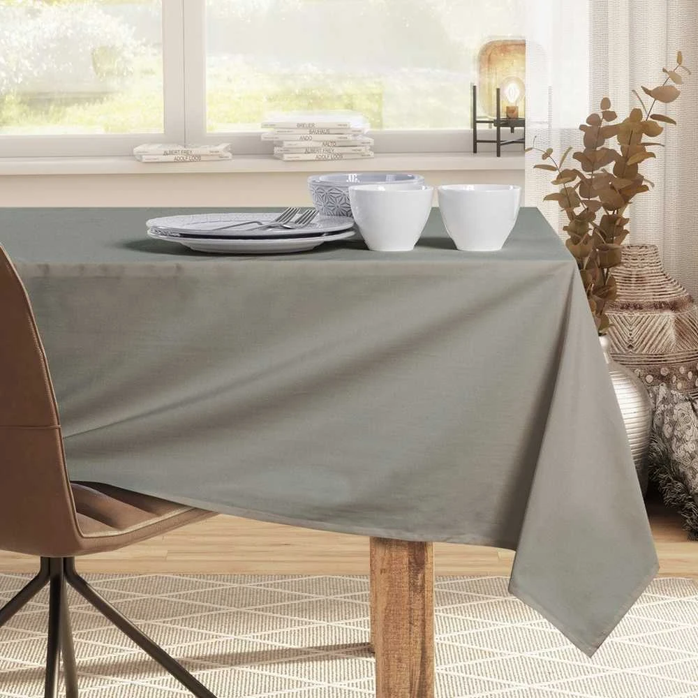DecoKing Staltiesė 120×180 cappuccino spalvos DK PURE HMD