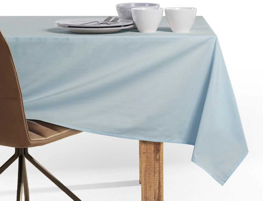 DecoKing Staltiesė 140×180 cm sidabrinė mėlyna DK