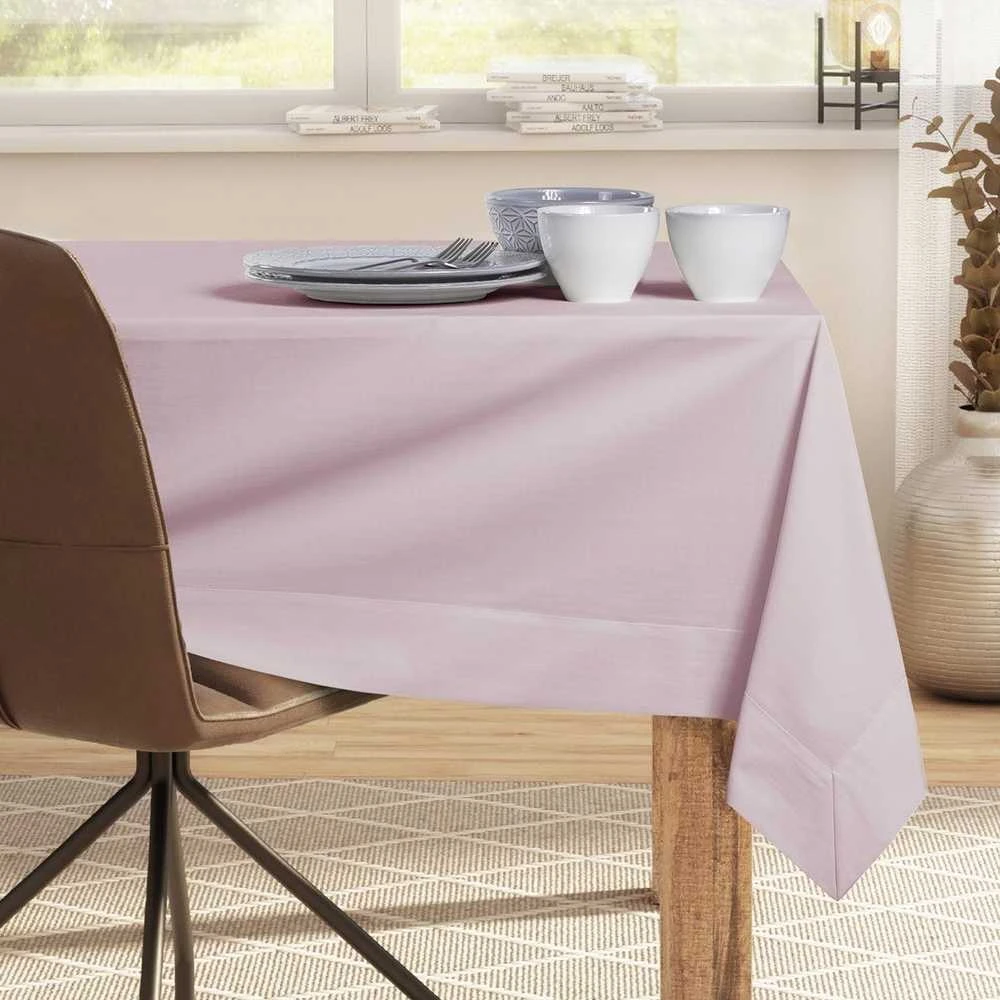 DecoKing Staltiesė 140×280 cm pastelinė rožinė DK PURE