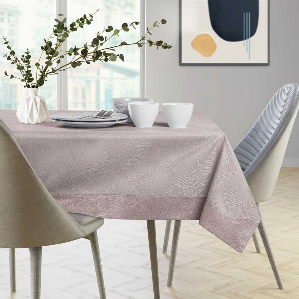 AmeliaHome Staltiesė 140×320 cm šviesiai rožinė GAIA
