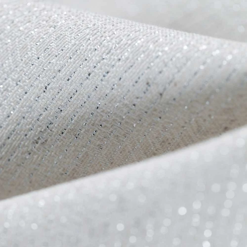 DecoKing Staltiesė 140×340 cm kreminės spalvos DK SPARKLE