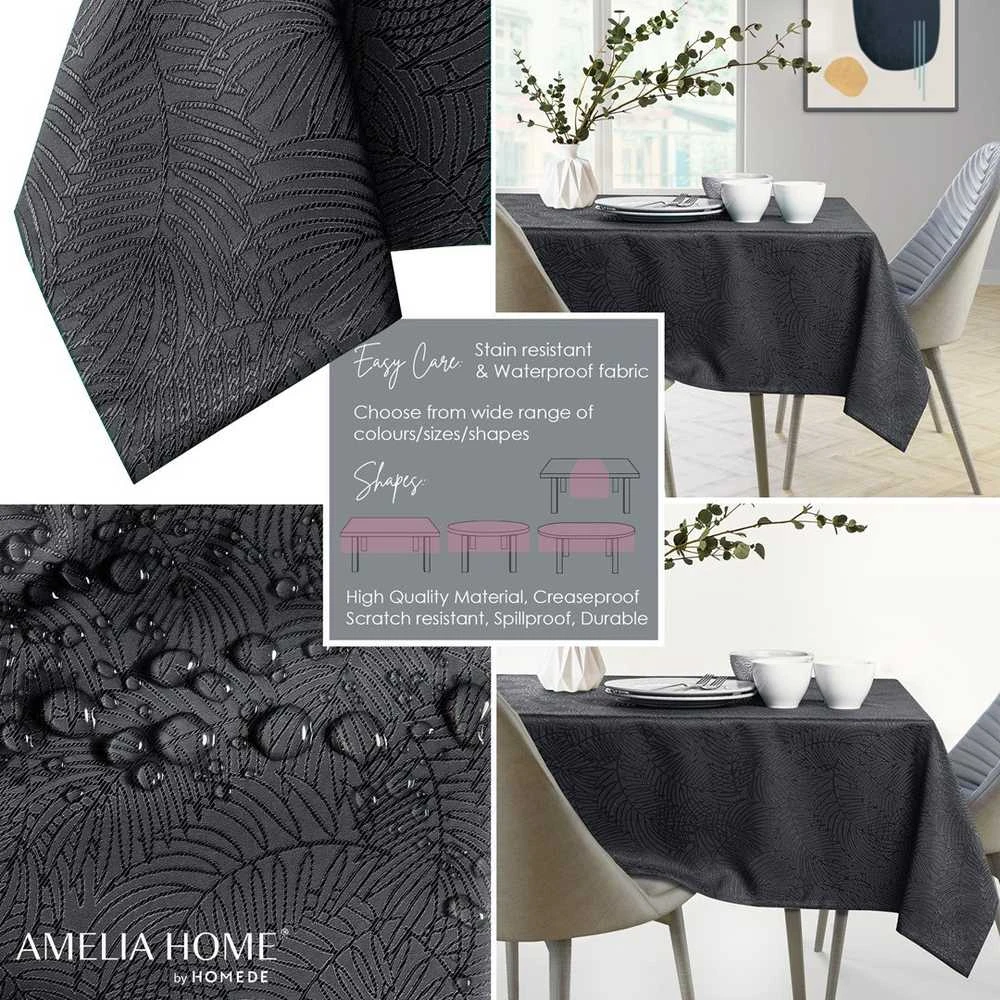 AmeliaHome Staltiesė 140×350 tamsiai pilka AH GAIA