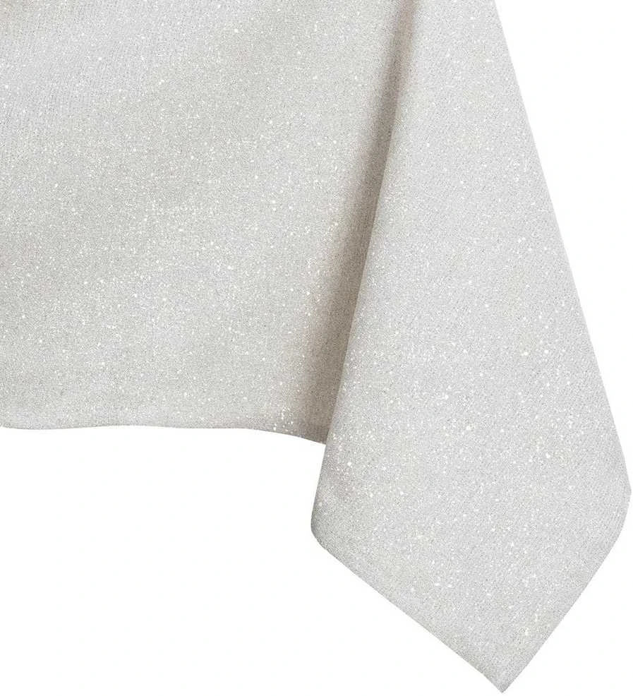 DecoKing Staltiesė 140×450 cm kreminė DK SPARKLE