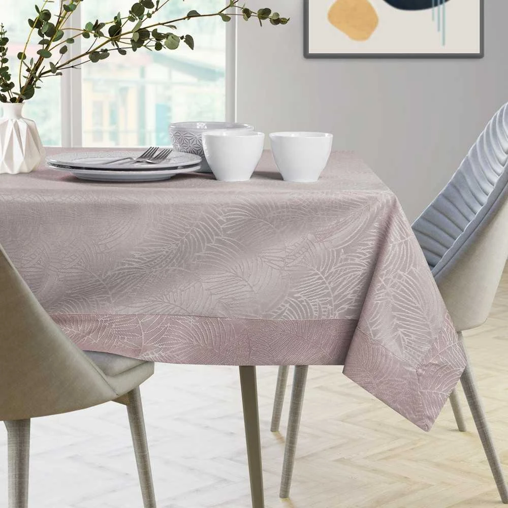 AmeliaHome Staltiesė 140×500 cm šviesiai rožinė AH GAIA