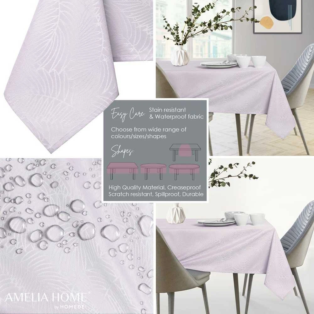AmeliaHome Staltiesė 155×155 cm violetinė AH GAIA