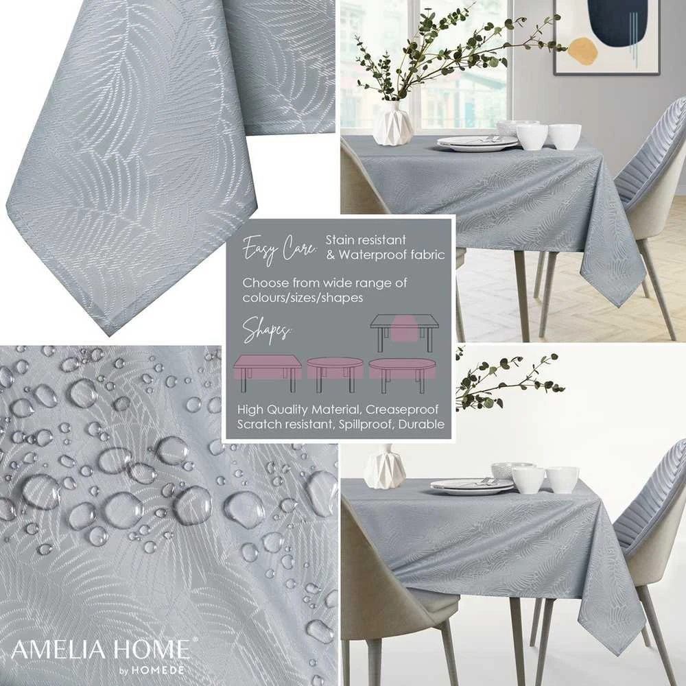 AmeliaHome Staltiesė 155×200 cm šviesiai pilka AH GAIA