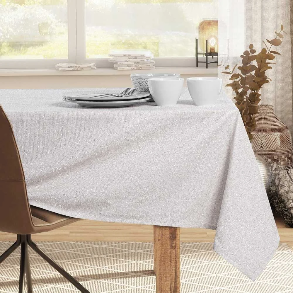 DecoKing Staltiesė 175×220 cm kreminė DK Sparkle