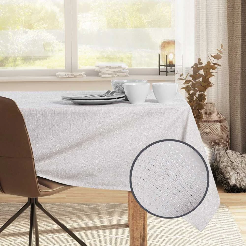 DecoKing Staltiesė 40×120 cm kreminė DK Sparkle