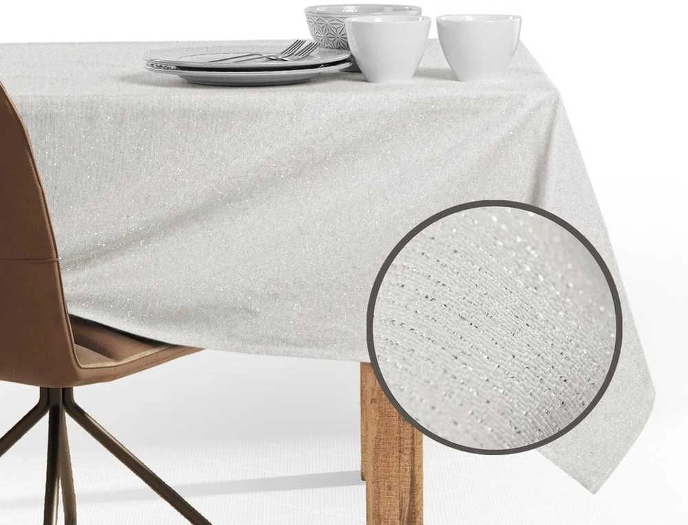 DecoKing Staltiesė 40×120 cm kreminė DK Sparkle
