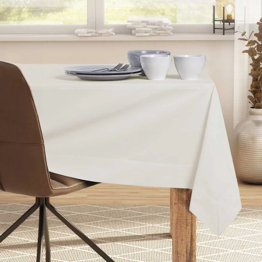 DecoKing Staltiesė 40×140 cm kreminės spalvos DK PURE