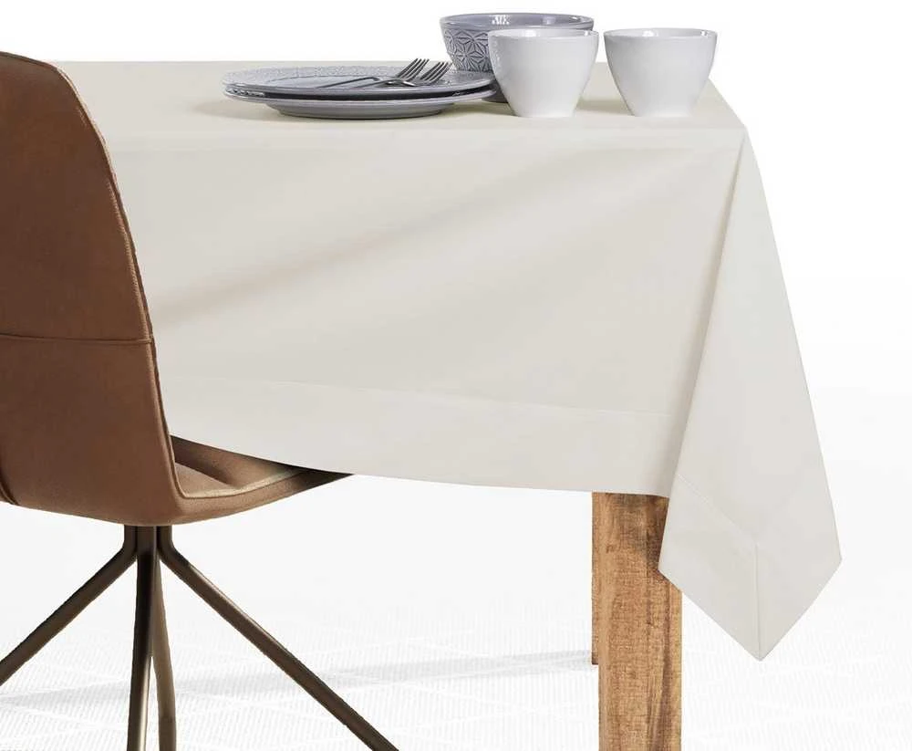 DecoKing Staltiesė 40×140 cm kreminės spalvos DK PURE