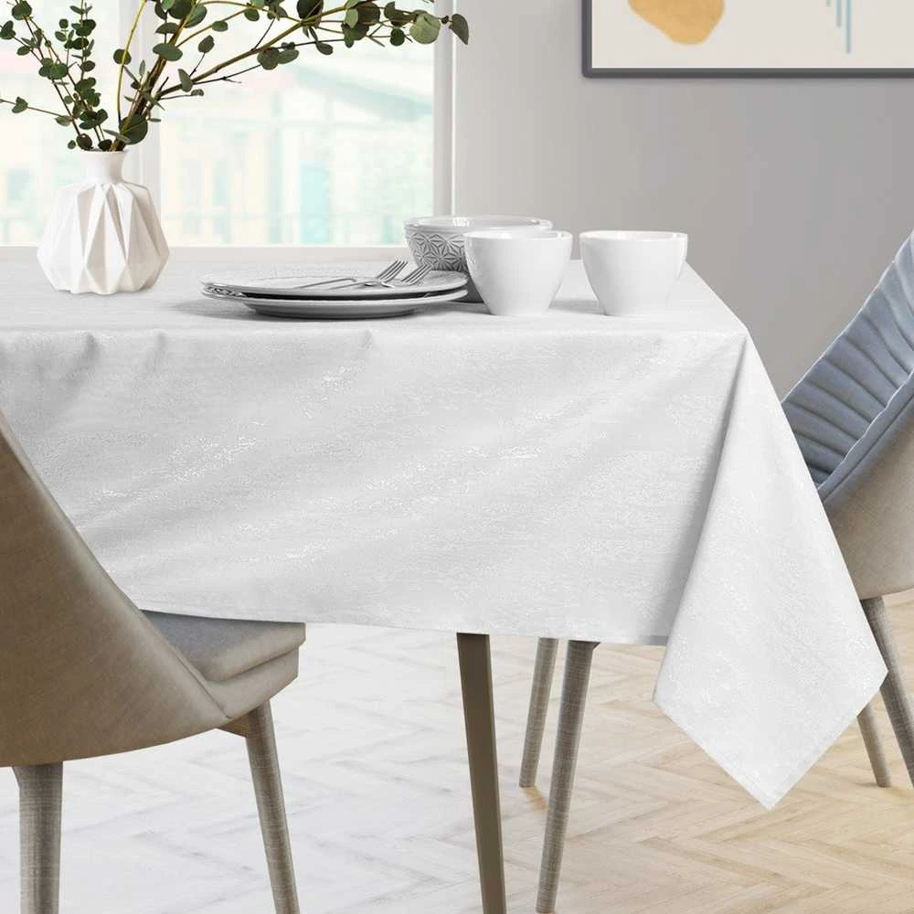 AmeliaHome Staltiesė balta 140×400 cm Vesta