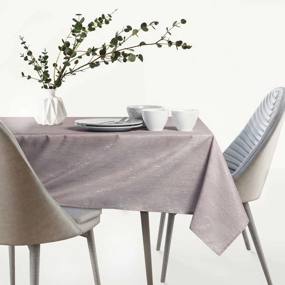 AmeliaHome Staltiesė komplektas 115×180+35×180 pudrinės spalvos AH VESTA HMD