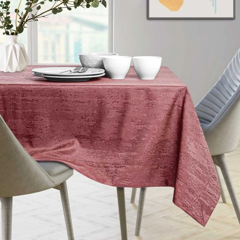 AmeliaHome Staltiesė rožinė 140×340 cm AH VESTA HMD
