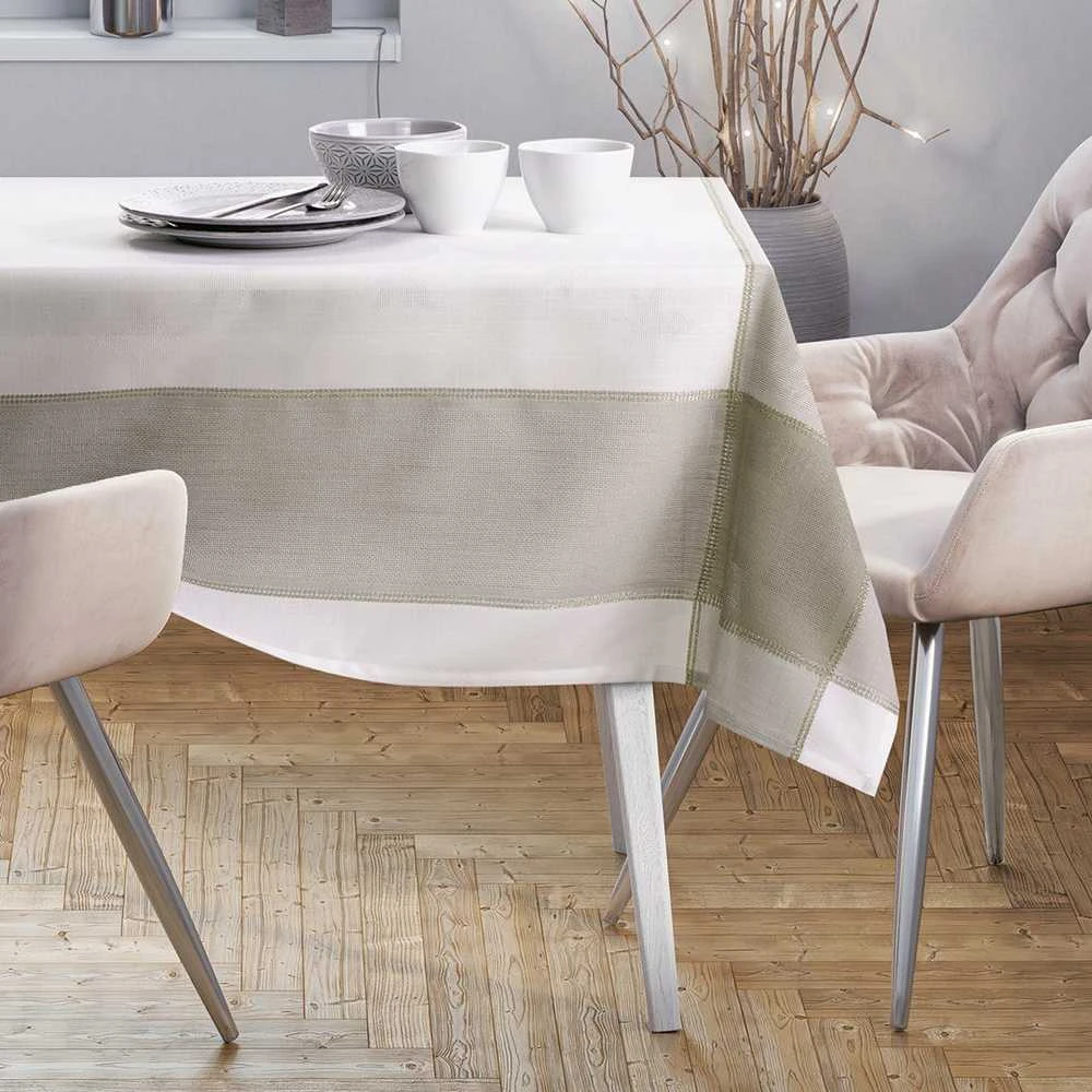 AmeliaHome Staltiesė Sevrán smėlinė–balta 30x160