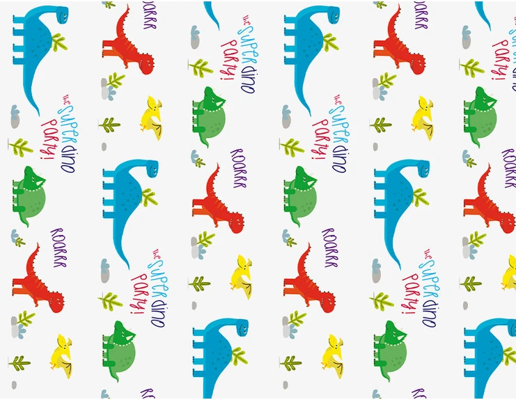 Staltiesė su dinozaurais – Vakarėlio dekoracija