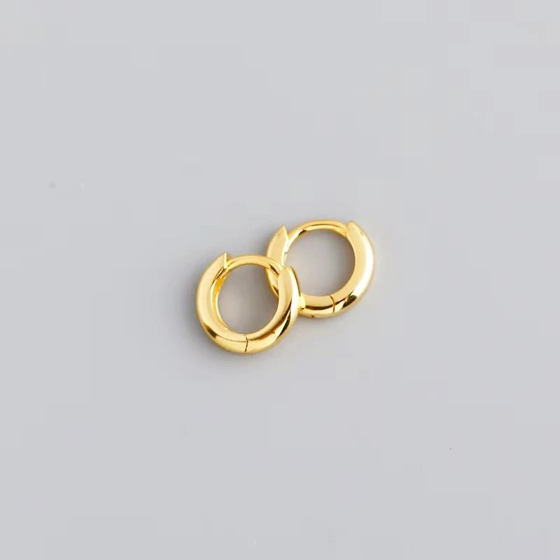 Sidabriniai auskarai Bold Gold