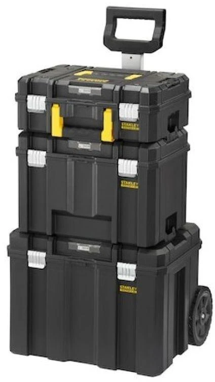Stanley 3 dalių įrankių daiktadėžė su ratukais FATMAX STACK-PRO 3-in-1 FMST75753-9