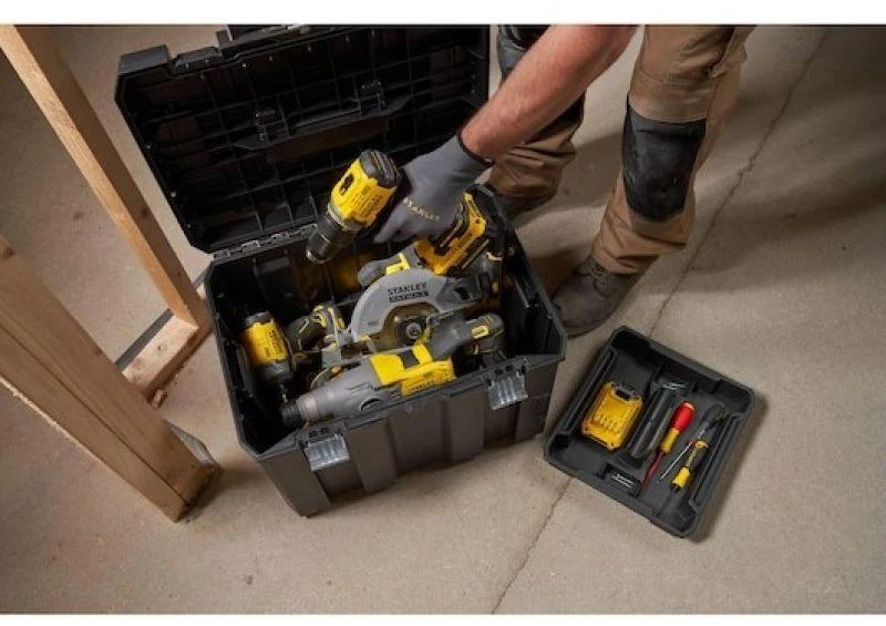 Stanley 3 dalių įrankių daiktadėžė su ratukais FATMAX STACK-PRO 3-in-1 FMST75753-9