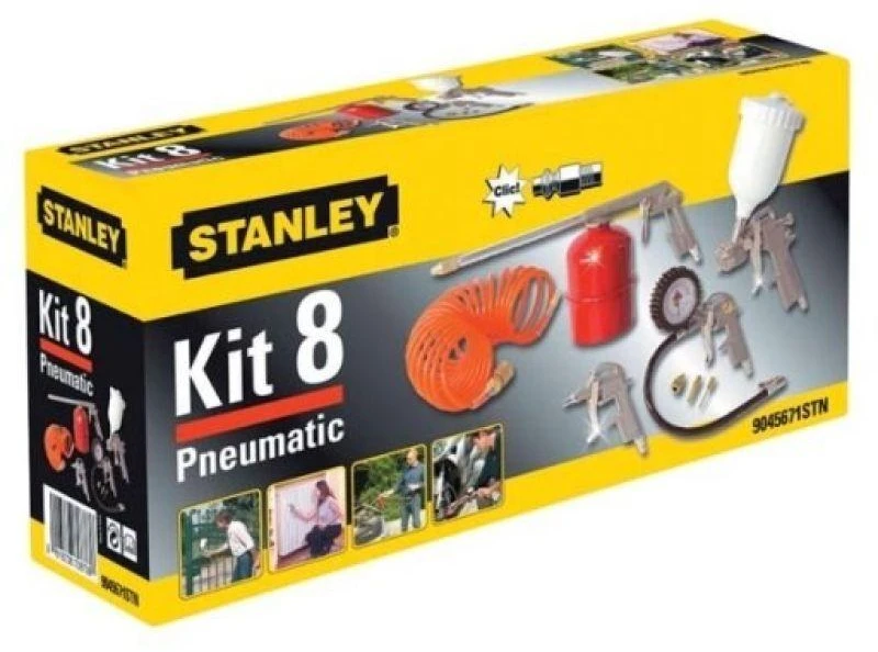 Stanley pneumatinių įrankių rinkinys, 8 vnt.