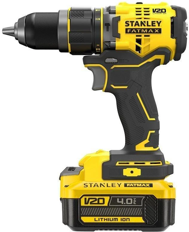 Smūginis suktuvas-gręžtuvas Stanley SFMCD721M2K-QW; 18 V; 2x4,0 Ah akum.