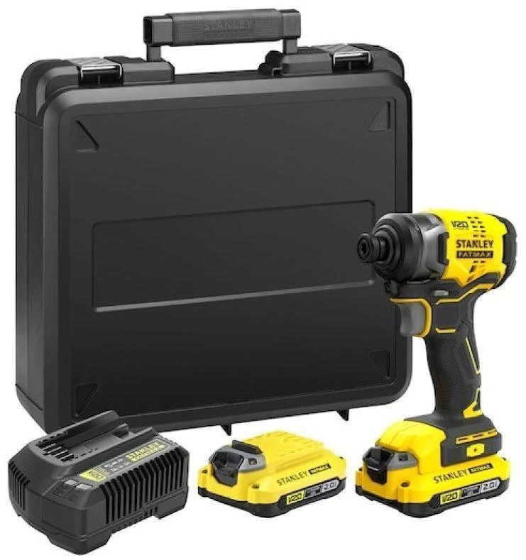 Stanley SFMCF810D2K-QW elektrinis suktuvas / smūginis suktuvas, 2800 aps./min., juodas, geltonas